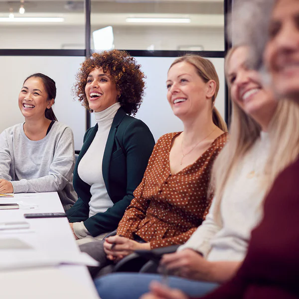 women networking photo